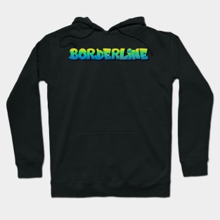 Borderline // Retro 80s Aesthetic Hoodie